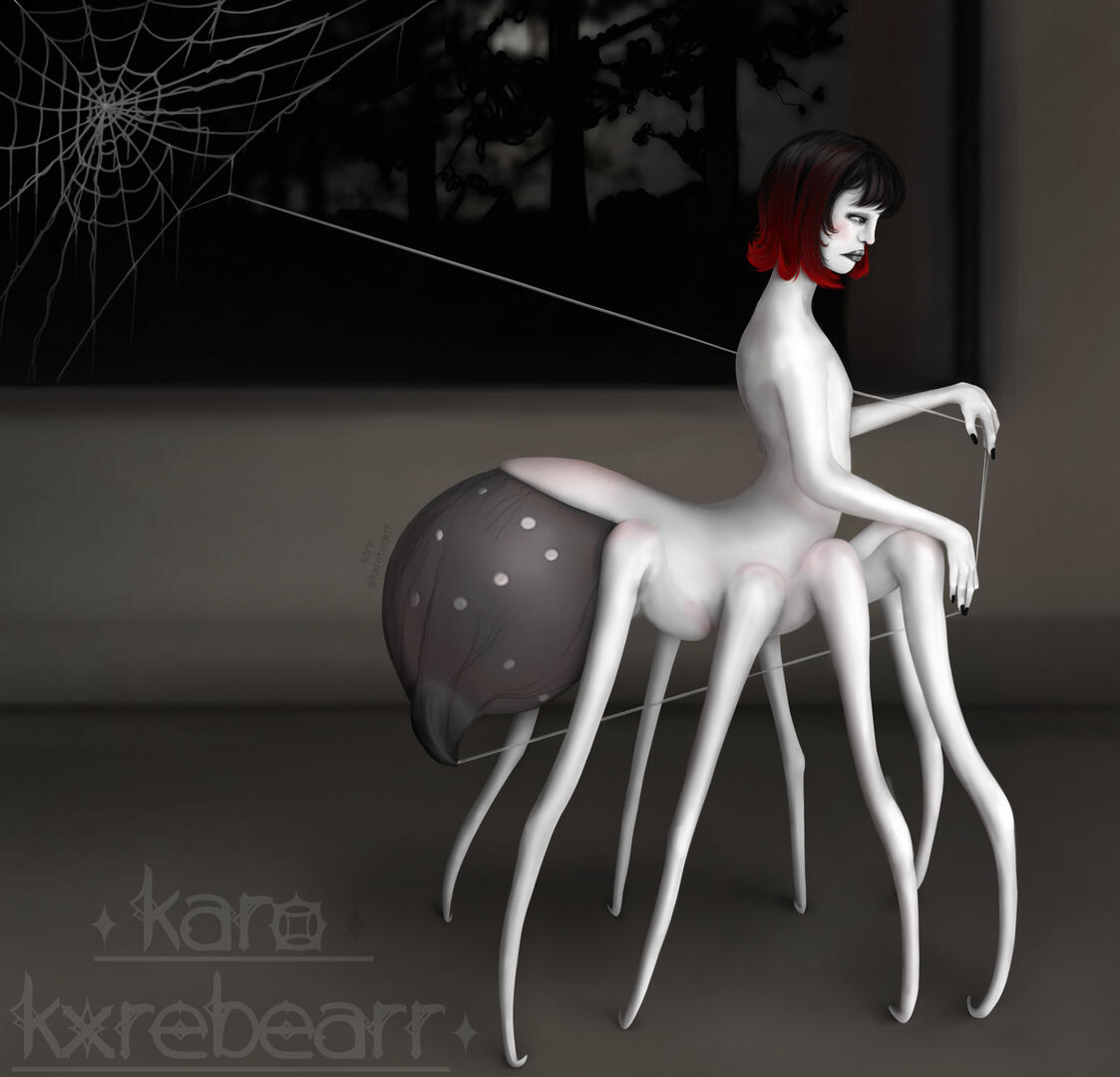 My (or my oc?) as a spider